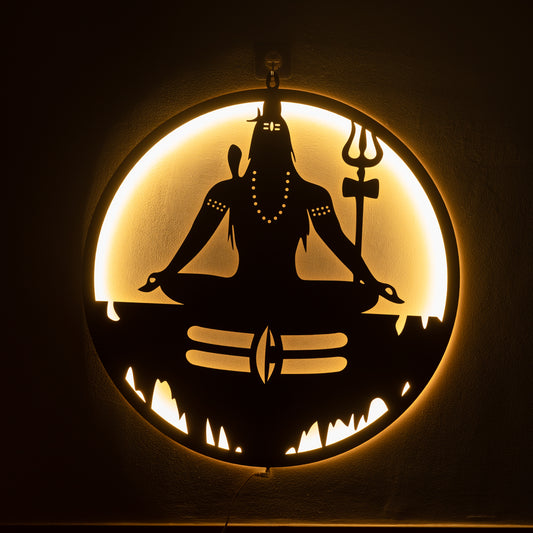 Mahadev - Shiva LED Wall Decor Light