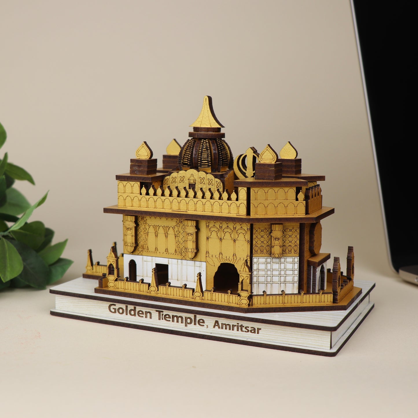 Wooden Golden Temple, Amritsar - (Big)